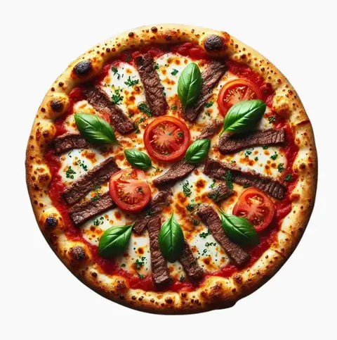 Soho Philly Steak Pizza