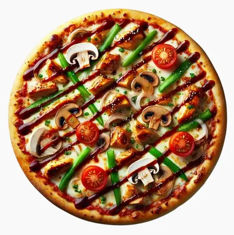 Teriyaki Chicken Pizza